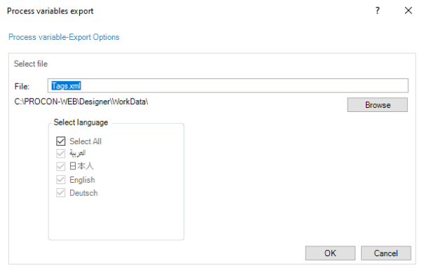 Tagexport